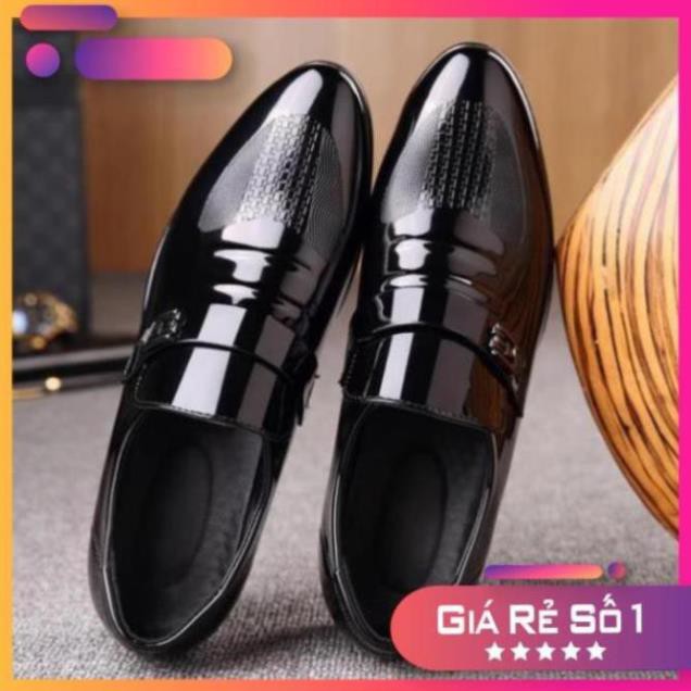[Sale 3/3] Giày oxford mũi nhọn phong cách doanh nhân bằng da thích hợp để mang khi dự tiệc cưới Sale 11 -op1 " az