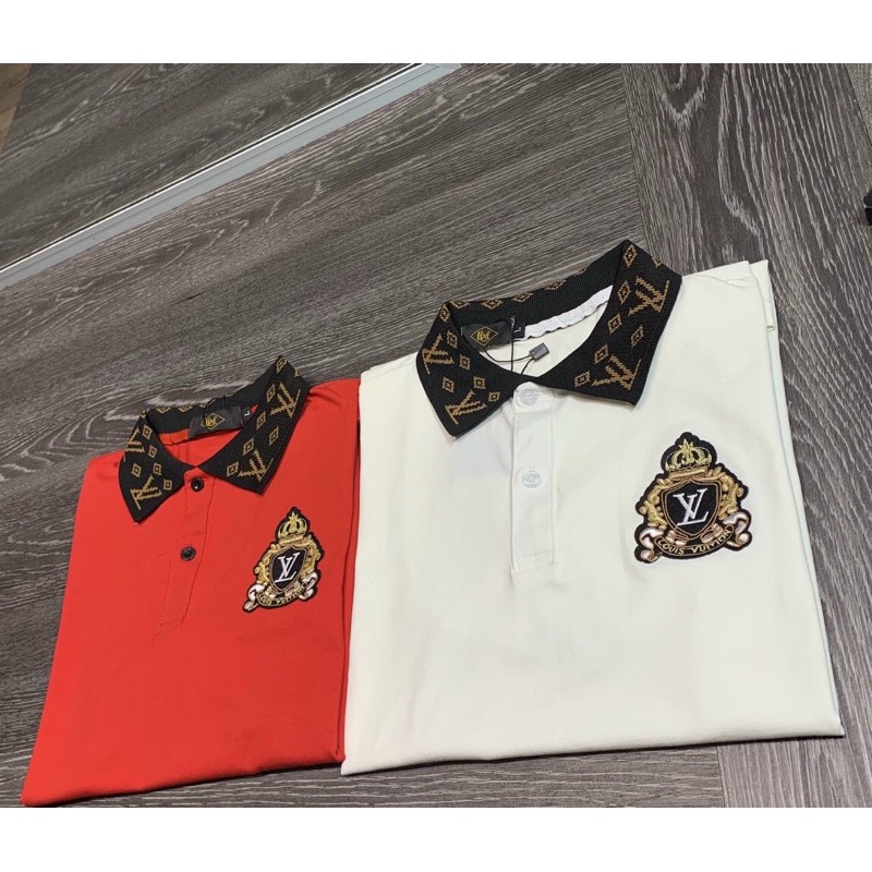 Áo Thun Nam Cổ Trụ Thêu Logo (chất liệu cotton,co dãn 4 chiều) | BigBuy360 - bigbuy360.vn