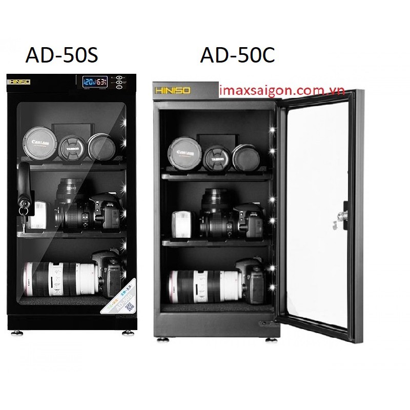 Tủ chống ẩm HINISO 50 . AD-50C. AD-50S