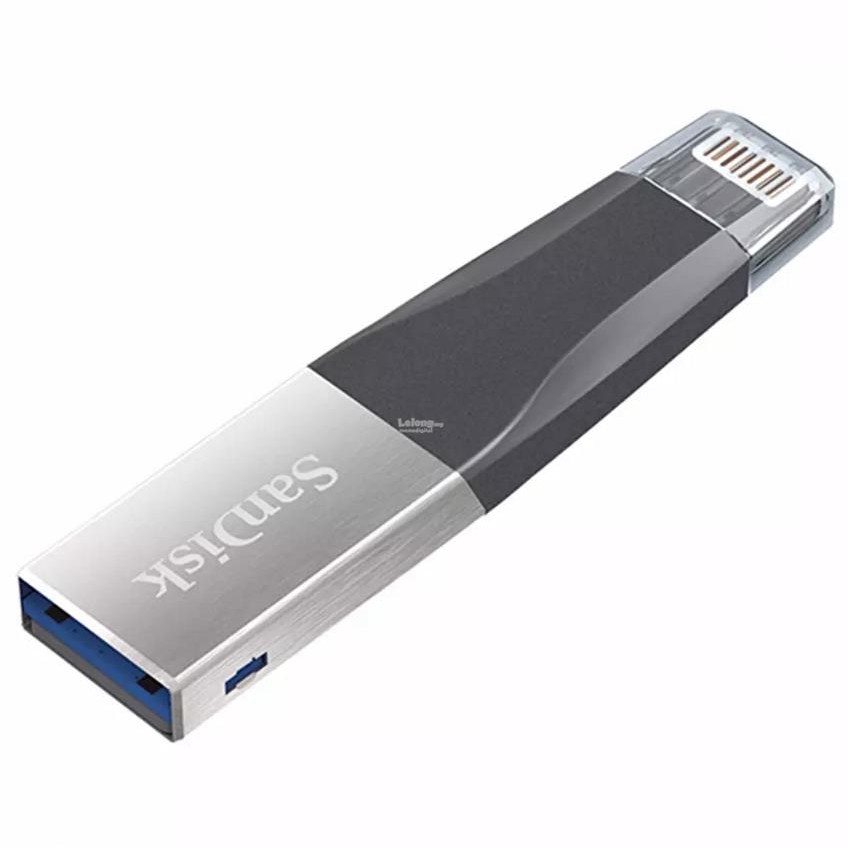 USB 3.0 OTG SanDisk iXpand™ Mini Flash Drive 16GB (Bạc)