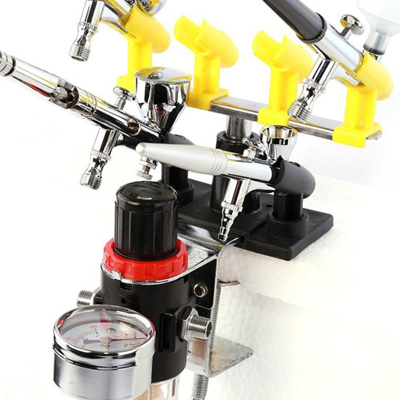 Giá Đỡ Bàn Chải Đánh Răng 6 Chân Đứng Tiện Dụng Cho Người Mới Bắt Đầu