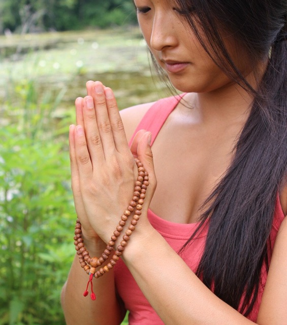 Chuỗi hạt Bồ đề raktu Nepal đã gia trì