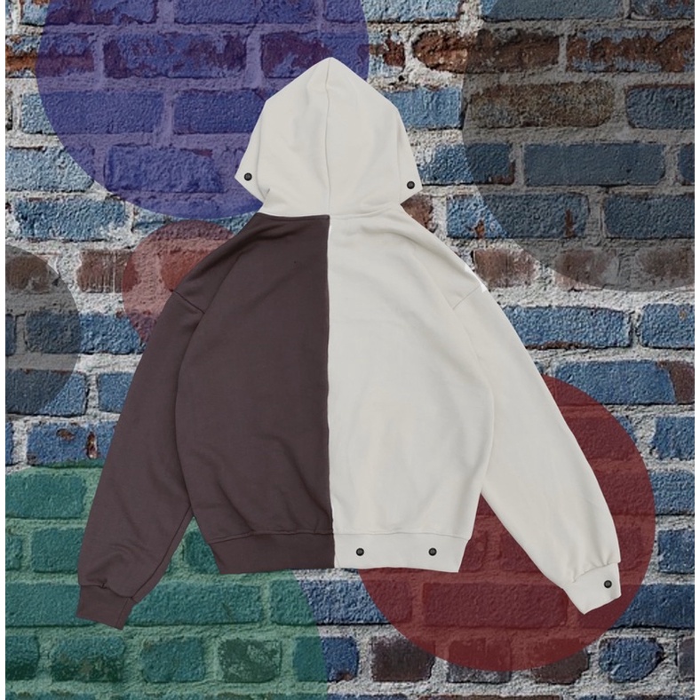 W311Dotcom ‘DRIP BOXY ZIP Hoodie/ Form dáng Boxy có mũ/ Khoá YKK chính hãng