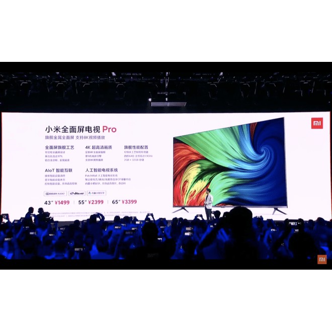 Tivi Xiaomi E55S Pro 8K Tràn Viền