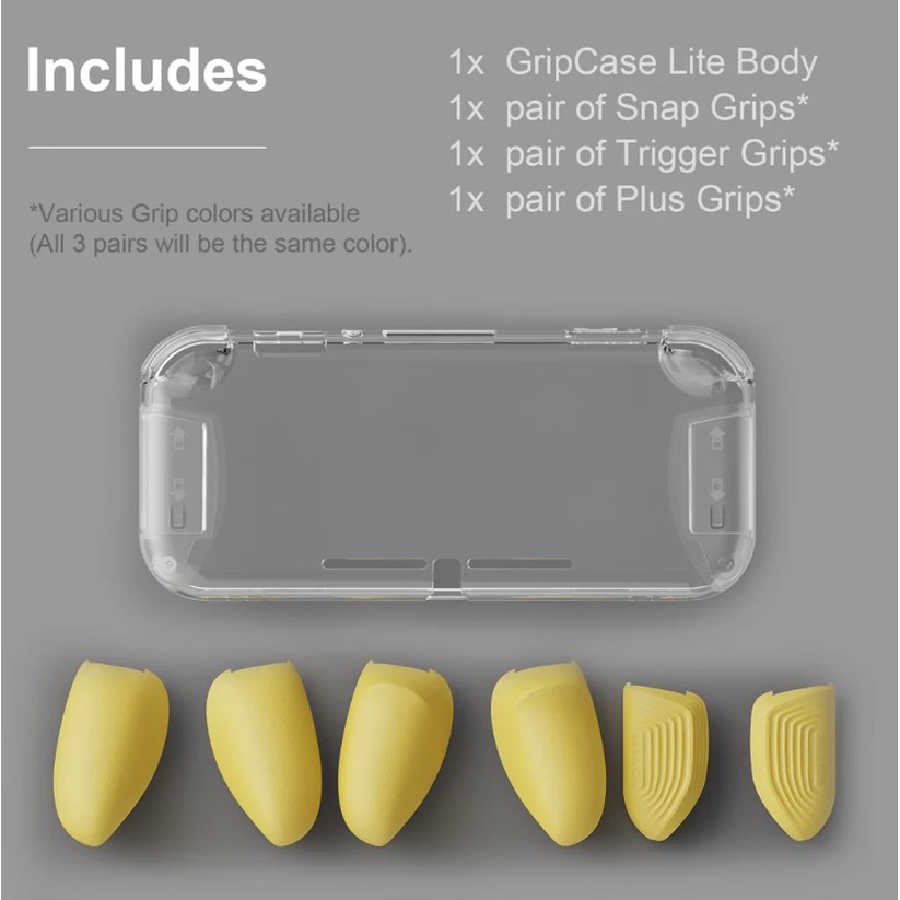 Ốp lưng trong suốt GripCase  cho máy Nintendo Switch Lite