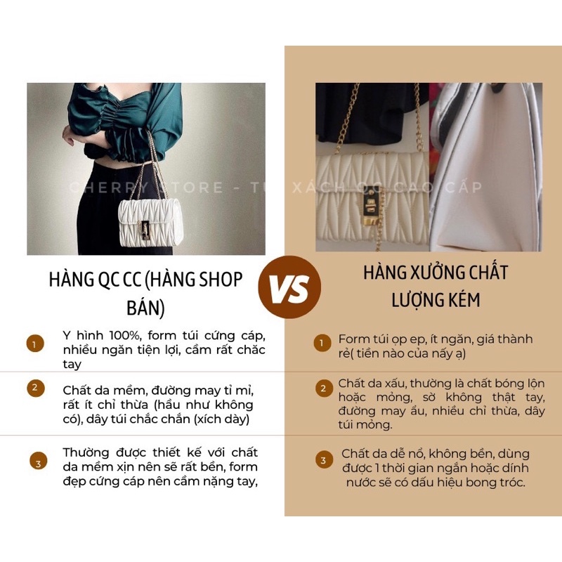 Túi xách nữ đeo vai kẹp nách đẹp da mềm họa tiết vân hàng loại 1 sang chảnh Harley Bag CS28