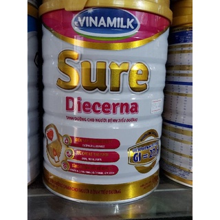   Hàng Mới Sữa Tiểu Đường Vinamilk Sure Diecerna Hộp 900g 