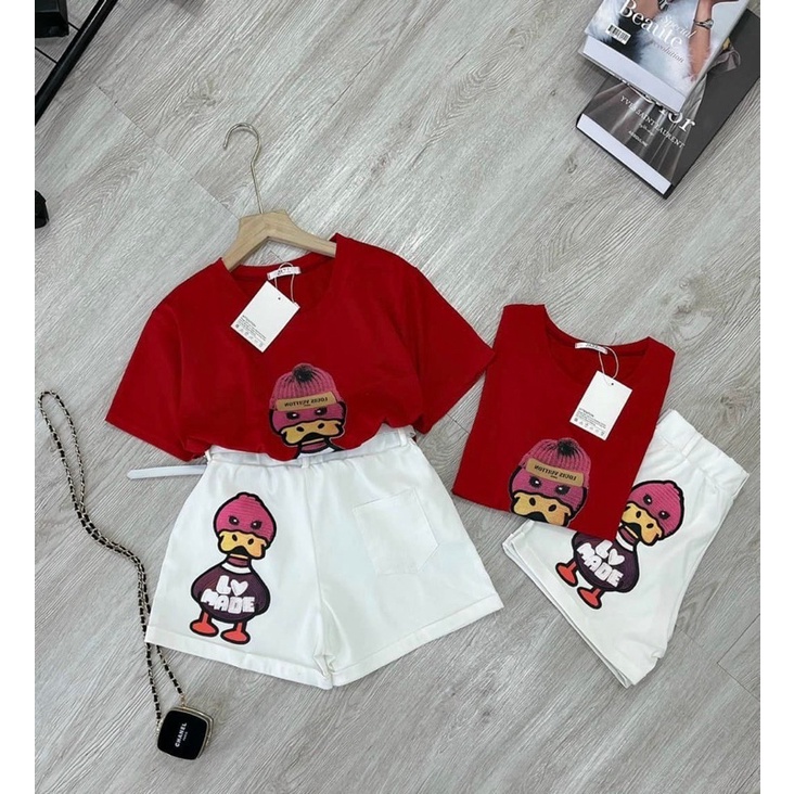 ✔ 𝗙𝗥𝗘𝗘 𝗦𝗛𝗜𝗣 SÉT VỊT KÈM ĐAI SIÊU HÓT ÁO THUN COTTON MẶC LÊN NGƯỜI ĐẸP LẮM Ạ