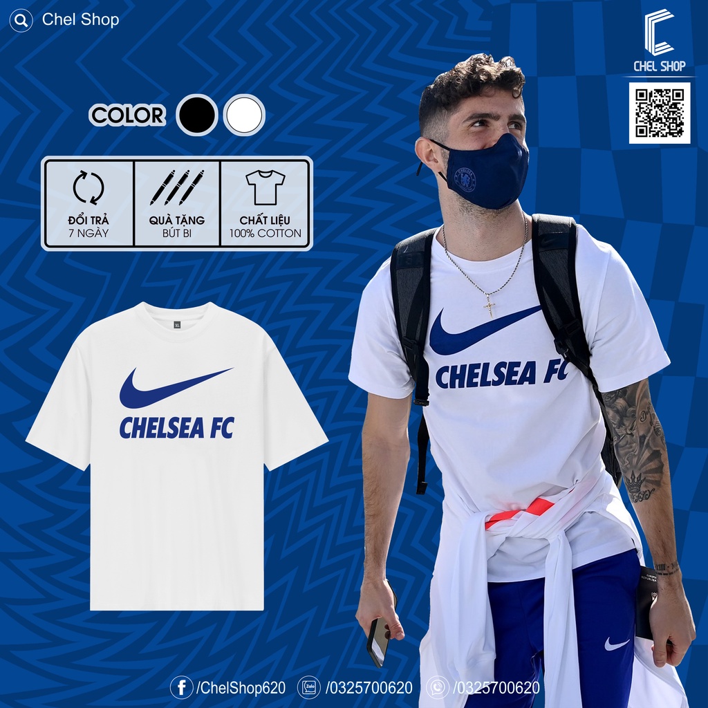 Áo thun di chuyển Chelsea cao cấp 100% cotton [ẢNH THẬT]