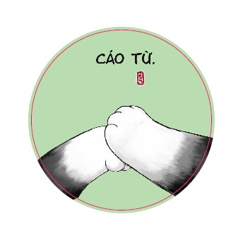 Miếng Lót Cốc - Lót Ly Tay mèo cute 9x9cm 2022