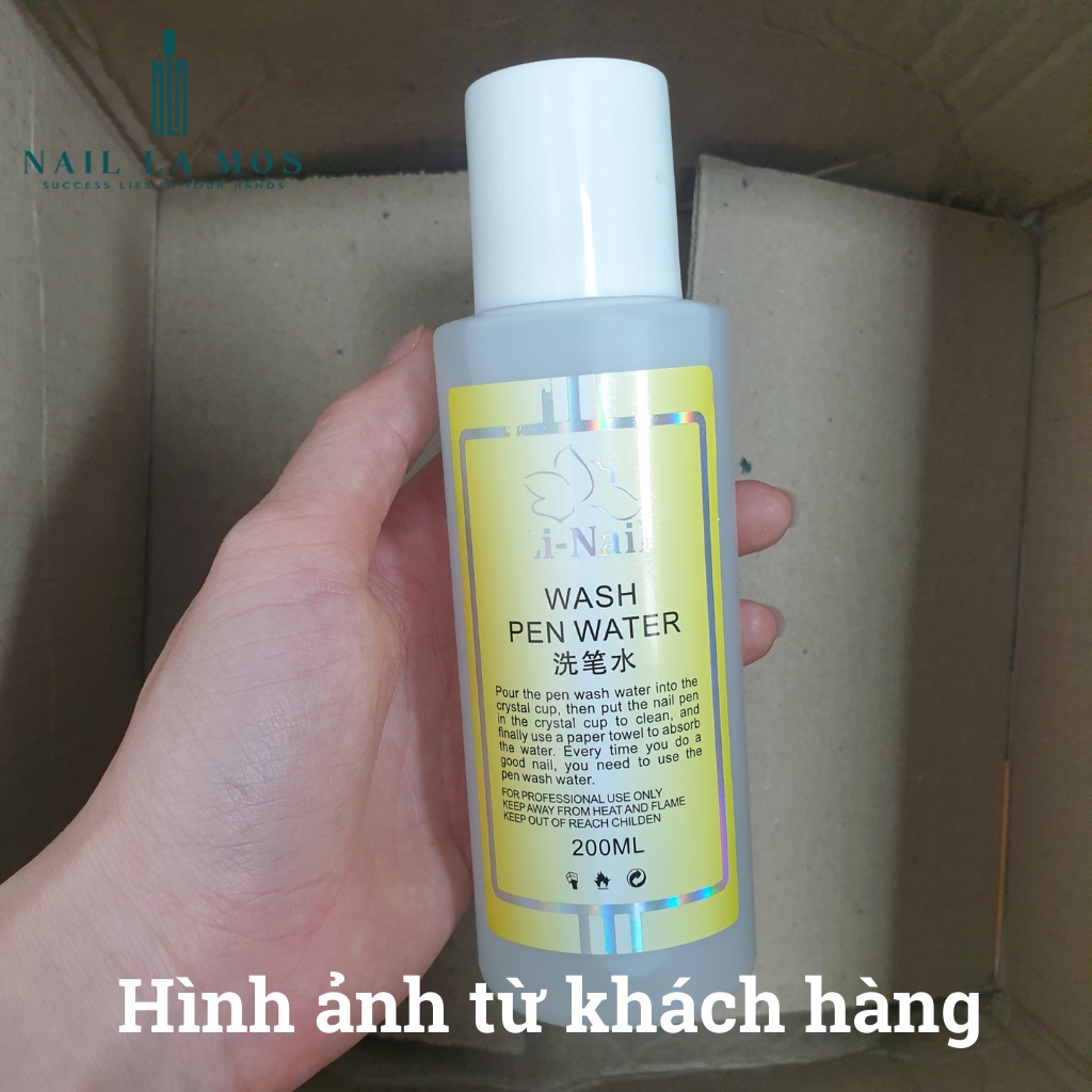 Nước rửa cọ Li-nail chính hãng (200ml)