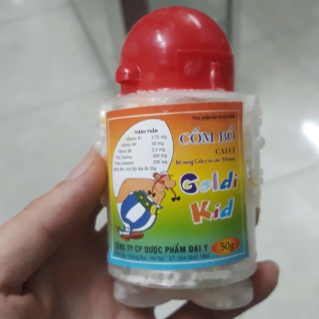 Kẹo Cốm Bổ Calci Goldi kid
