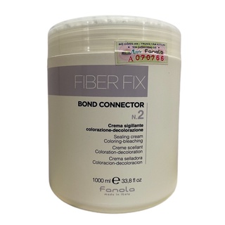 Dầu xả phục hồi tóc Fiber Fix Bond Connector N.2 Sealing Cream Colouring Bleaching FANOLA 1000ml