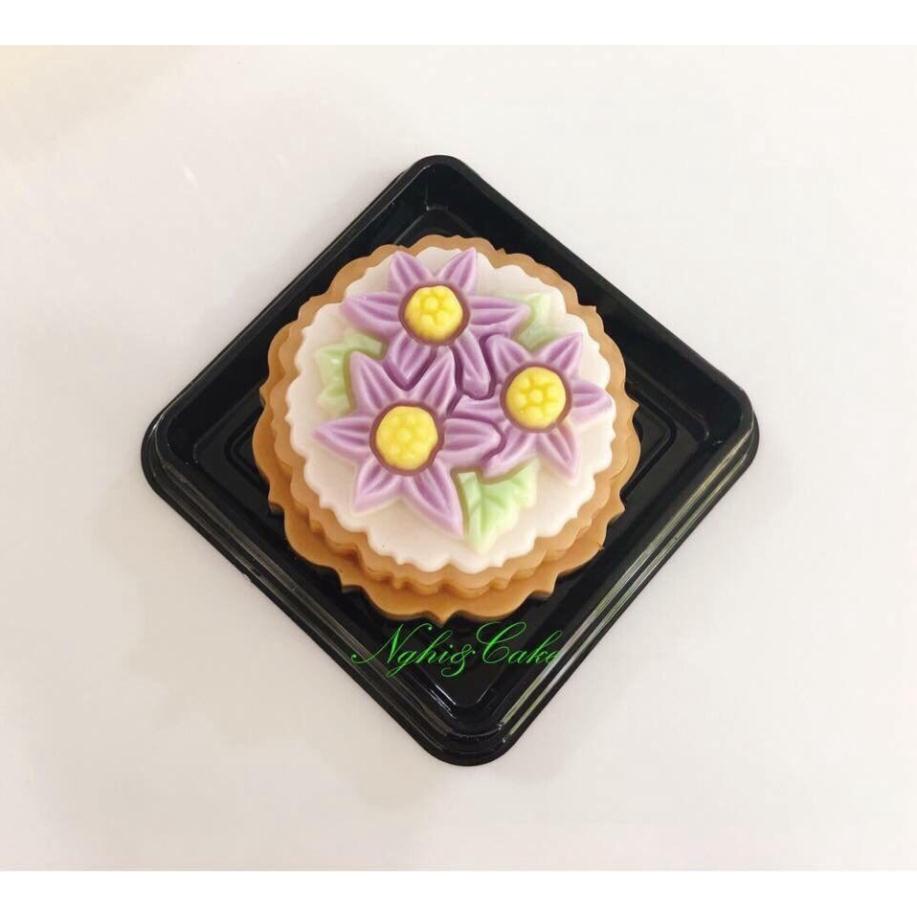 Khuôn nhựa rau cau trung thu 10cm đẹp mắt 1