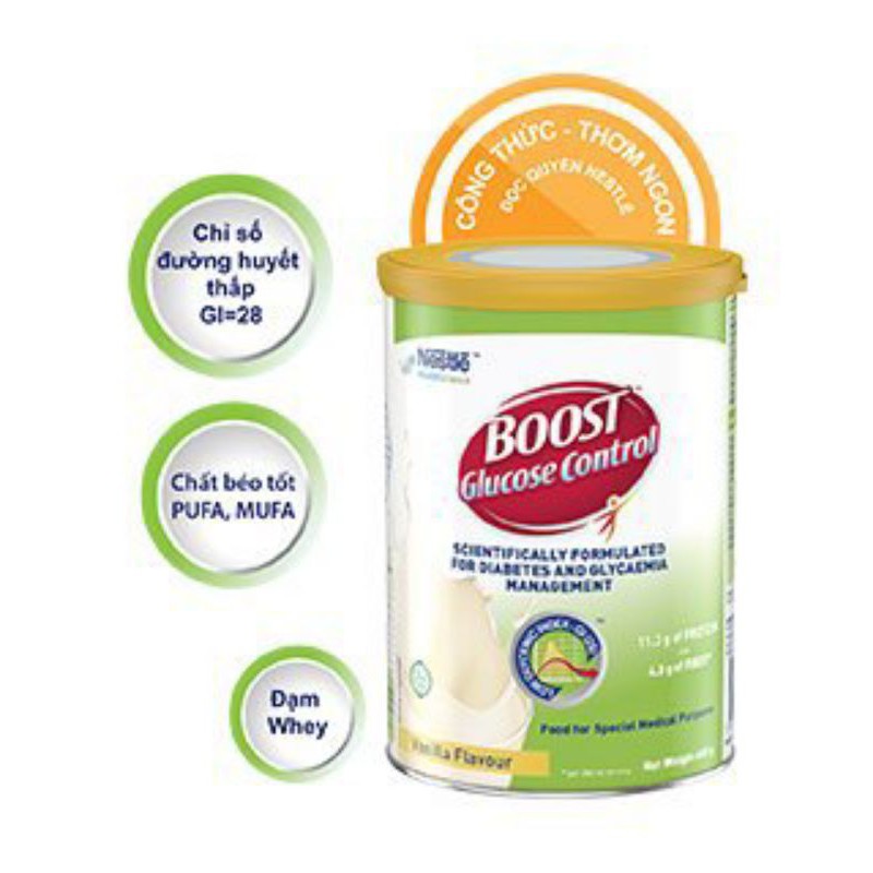 Sữa bột Boost Glucose Control 400g