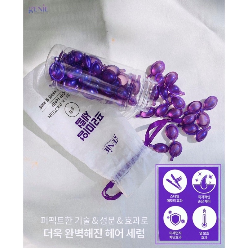 Huyết thanh dưỡng tóc Paris choice Genie 60 viên