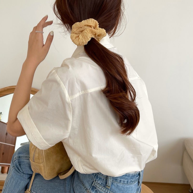 Dây Cột Tóc Co Giãn Thời Trang Xuân Hè Phong Cách Hàn Quốc Cho Nữ