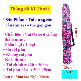 Túi đựng cần dàn zi có thể gấp gọn 1m2