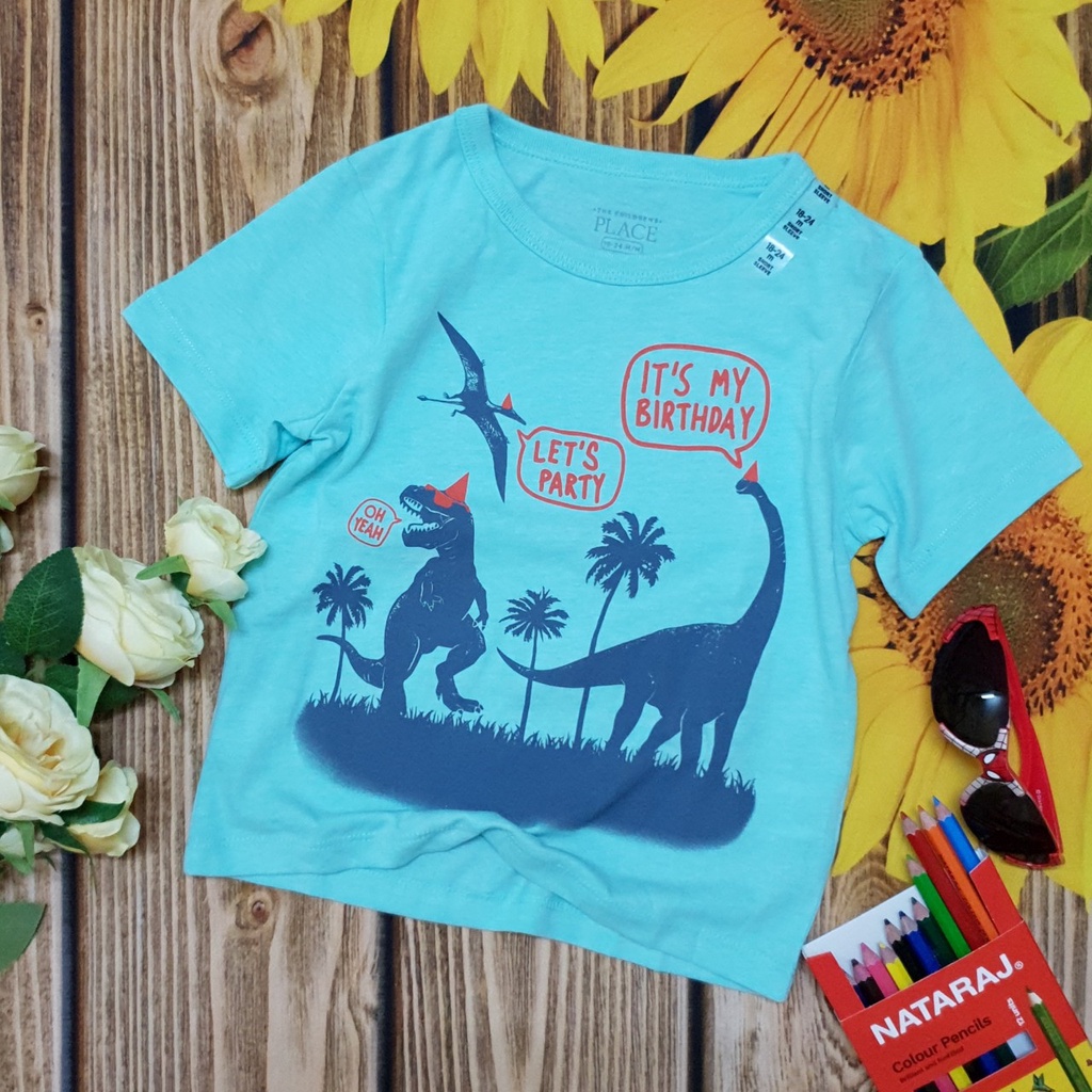 [Chính Hãng Carter's] Áo Thun Bé Trai Size 10kg-19kg Chất Cotton Mềm Mịn Co Giãn 4 Chiều Siêu Mát Hút Mồ Hôi