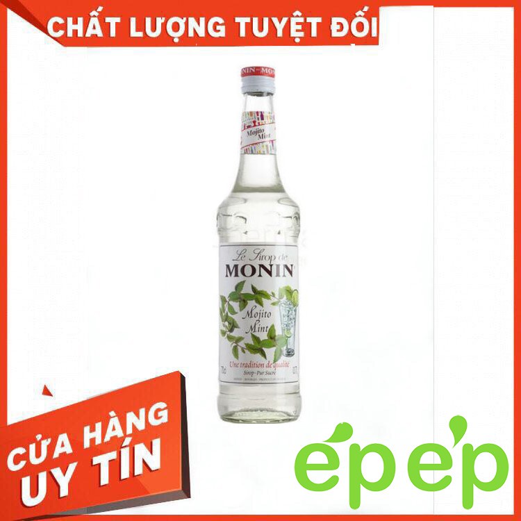 SIRO MONIN BẠC HÀ TRẮNG 700ML