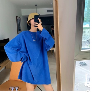 ÁO THUN TRƠN DÀI TAY FORM OVERSIZE HOT