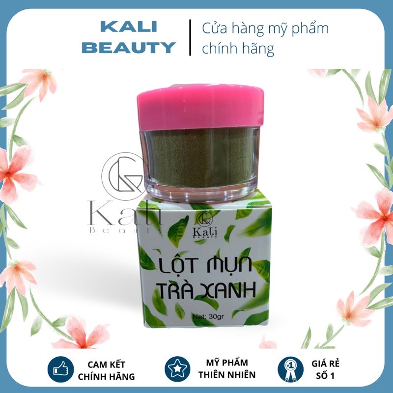 Lột Mụn Trà Xanh (Hộp Lớn 50g)Lột sạch mụn cám mụn đầu đen _Bao Hiệu Quả