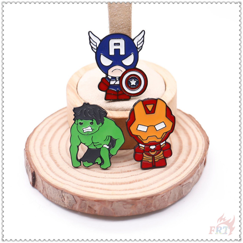 1 Huy hiệu cài áo họa tiết siêu anh hùng dễ thương