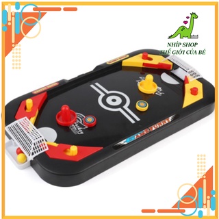 Siêu phẩm - Trò chơi đối kháng 2 chế độ chơi bóng trên băng Air Hockey thể thao cho gia đình, trẻ nhỏ
