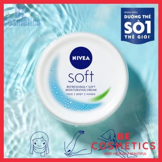 Kem dưỡng làm mềm da nivea soft creme 200ml