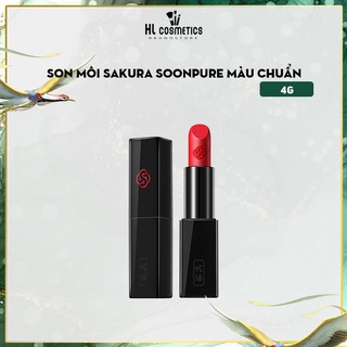 SON MÔI SAKURA SOONPURE MÀU CHUẨN 4g