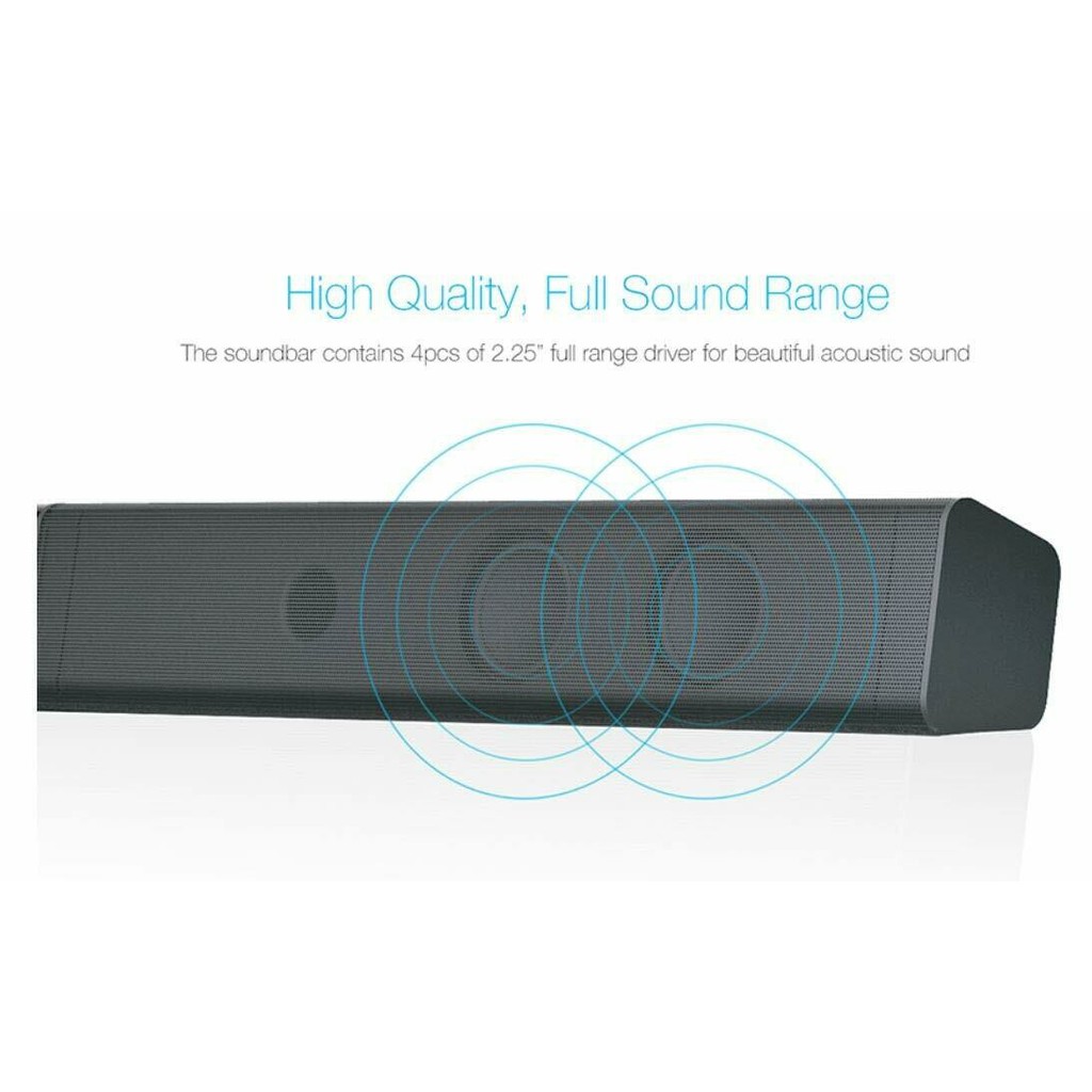 Loa Soundbar Fenda T-160X Bluetooth Optical có REMOTE - Hàng chính hãng