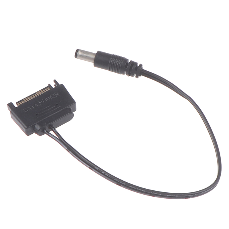 1 Dây Cáp Nguồn Sata Sang Dc 5.5x2.1mm 12v 20cm | BigBuy360 - bigbuy360.vn