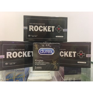 [Tặng BCS] COMBO Rocket Plus Thái Dương - Rocket+ Đẳng Cấp Phái Mạnh