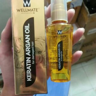 Wellmate Keratin Argan OIL ( Tinh Dầu Phục Hồi Tóc )