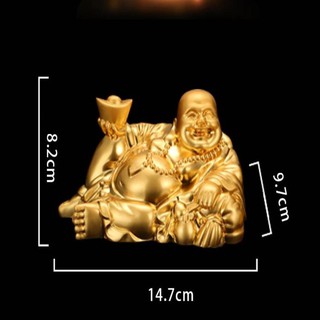 Tượng Phật đúc đồng trên ô tô DC-TP06