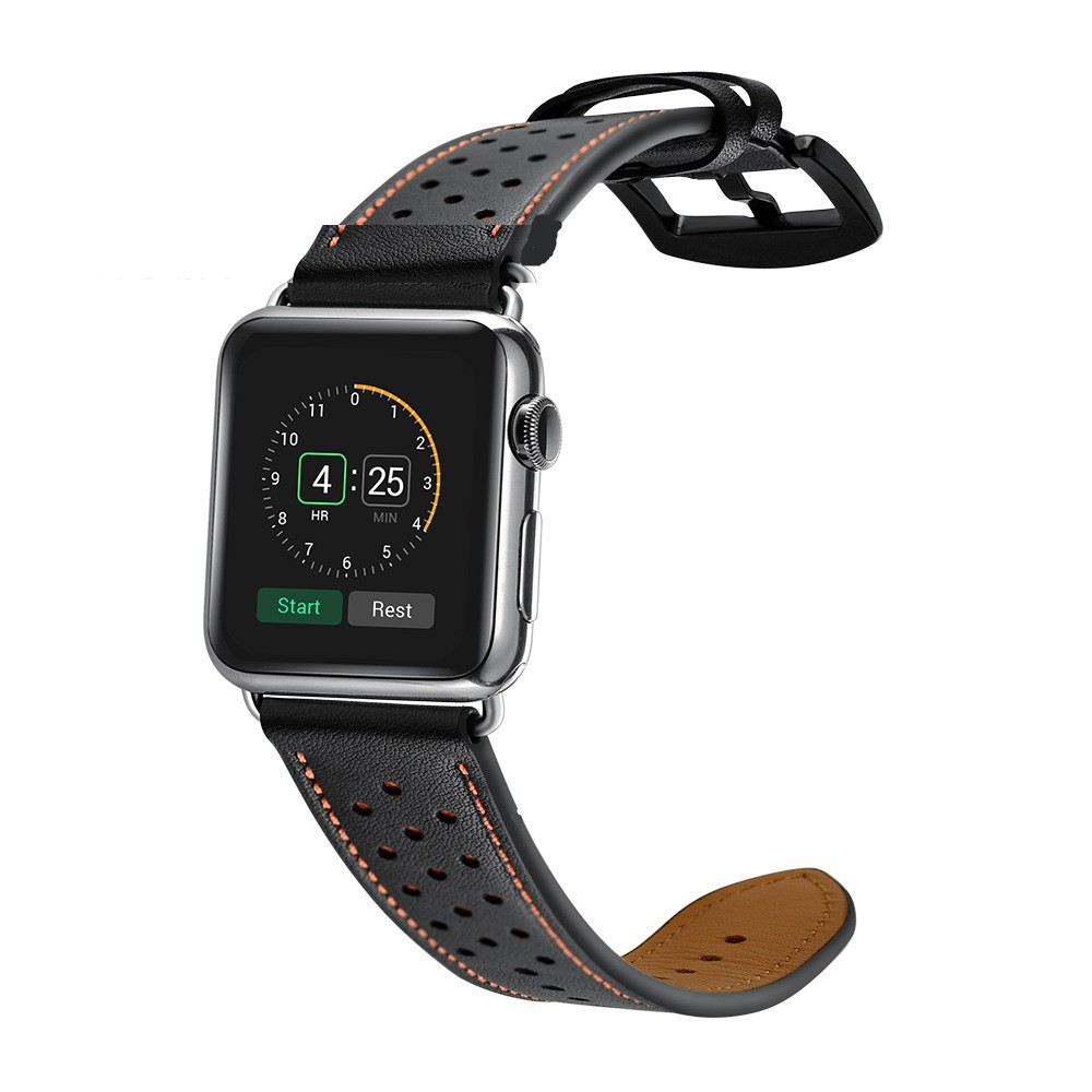 Dây da 2 màu cao cấp cho Apple Watch mặt 42mm