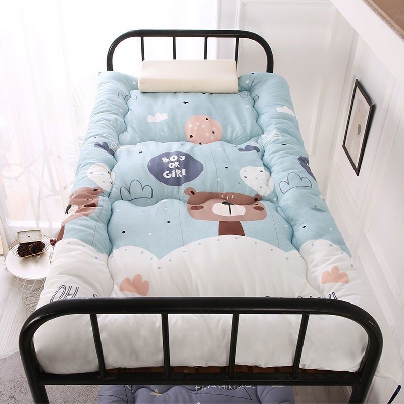 Nệm dày ký túc xá sinh viên giường đơn 0,9m 1,2 m 1 đệm êm cho mùa thu đông ấm chăn bông