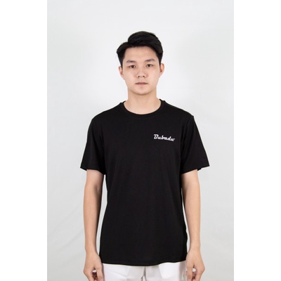 ÁO CẦU LÔNG TRAINING POLY LOGO NHỎ ĐEN BUBADU CHÍNH HÃNG