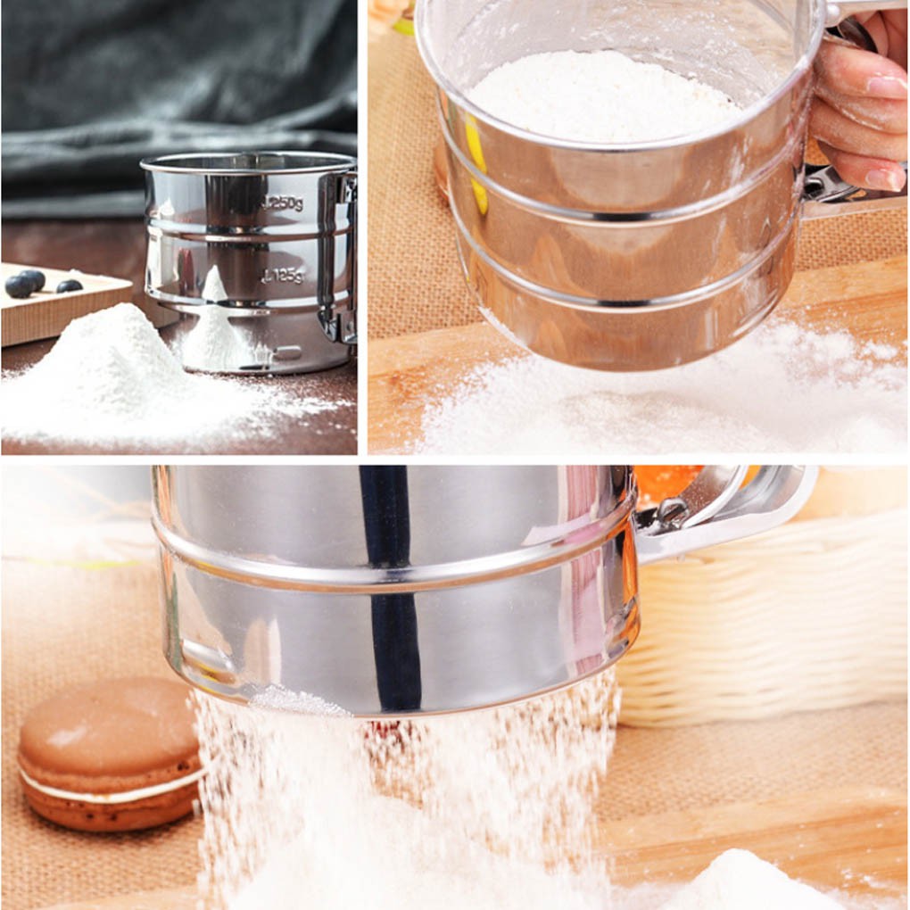 Cốc Rây Bột Làm Bánh Tiện Lợi