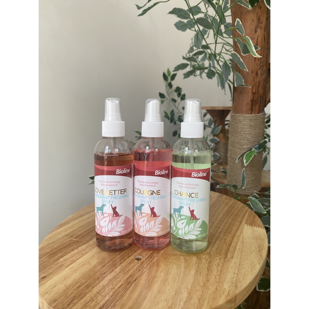 Nước Hoa Thiên Nhiên Bioline Magic Cho Chó Mèo 207 ml