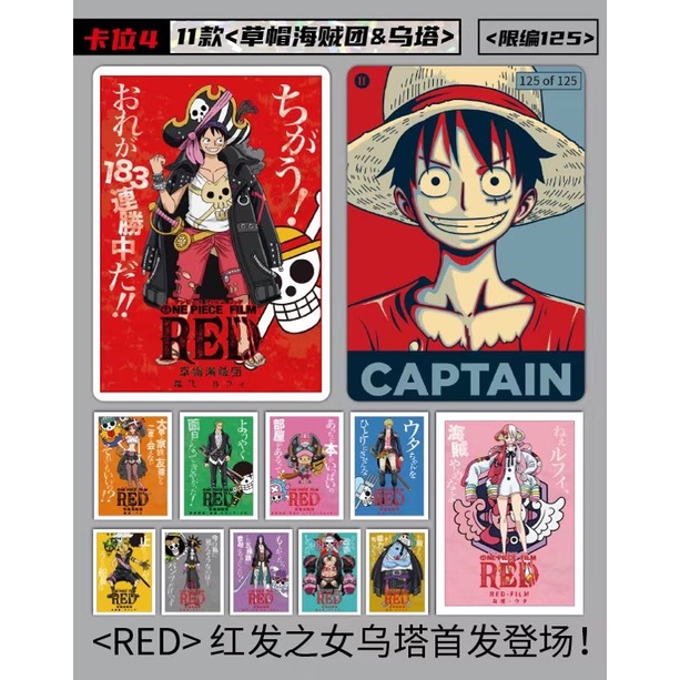 Mới Bộ Sưu Tập Thẻ Bài Nhân Vật Hoạt Hình One Piece