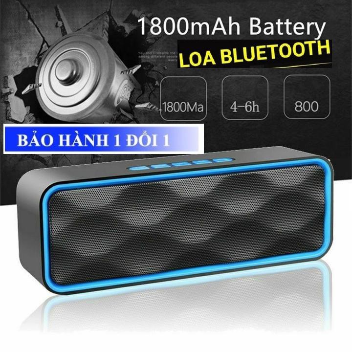 Loa bluetooth TG117 - Loa bluetooth SC208 - Loa bluetooth A9 - Loa Bluetooth SC211 âm thanh sống động bass cực căng