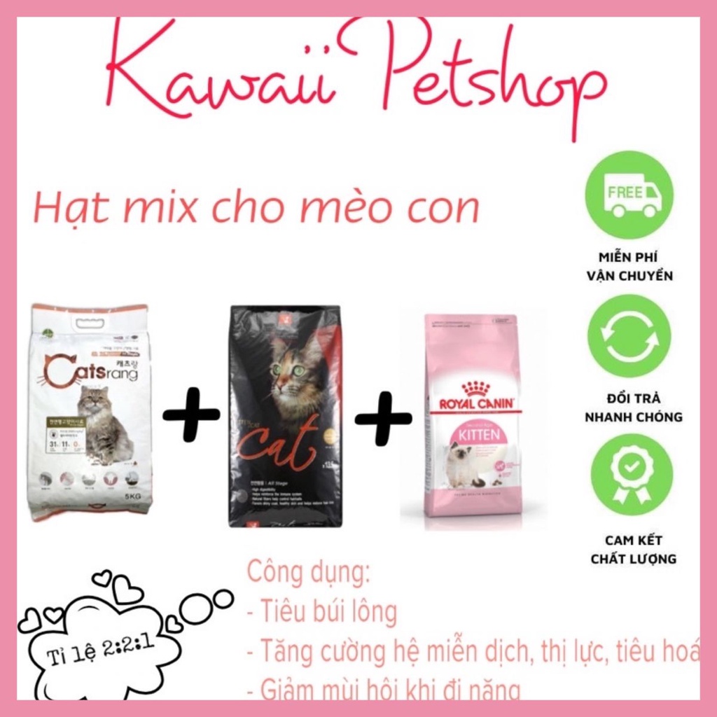 Hạt Mix dinh dưỡng cho mèo