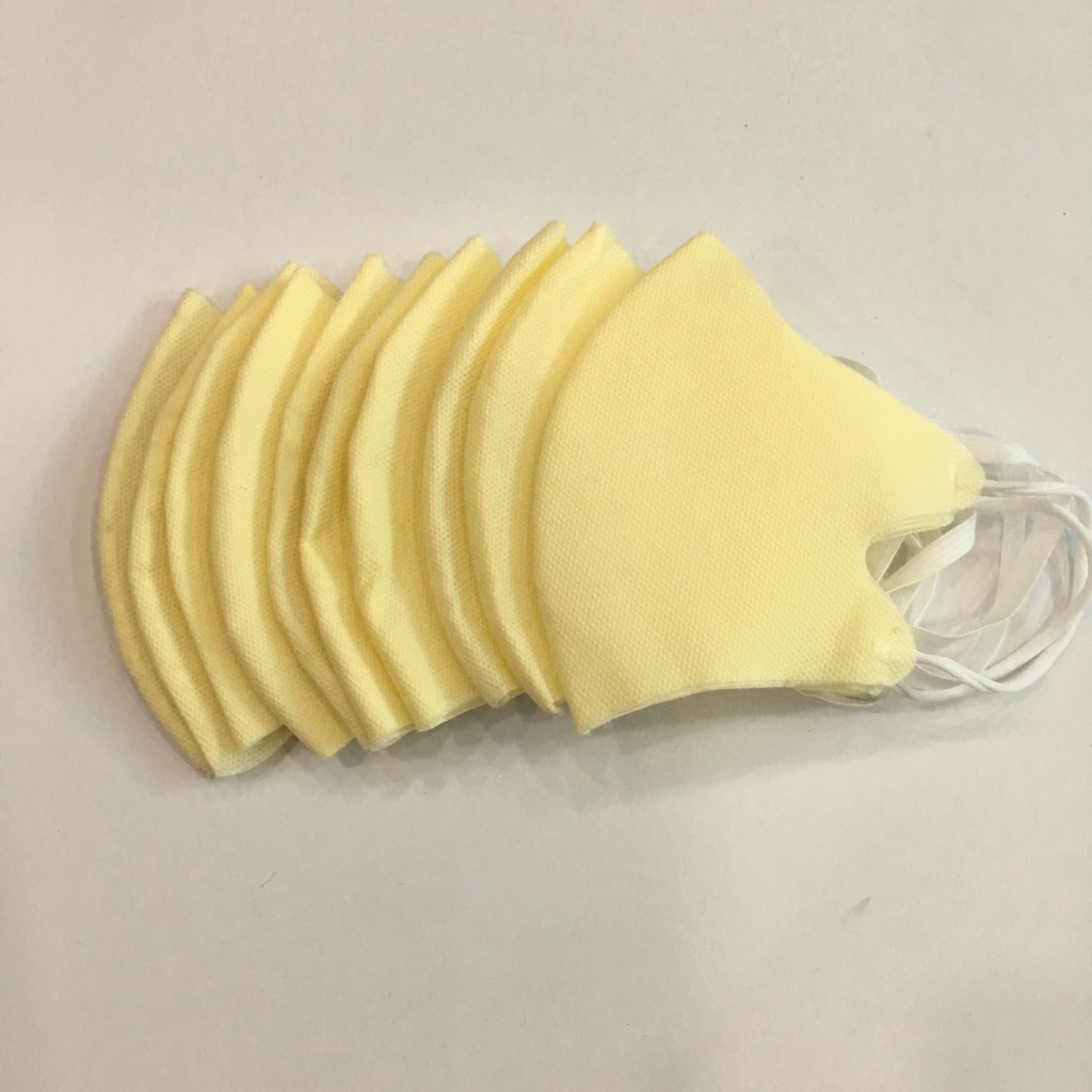 [Mã FAMASK hoàn 25K xu đơn 50K] Khẩu trang vải không dệt 2 lớp dây thun co giãn tiện dụng | BigBuy360 - bigbuy360.vn