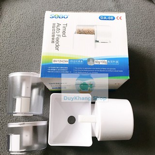 Máy Cho Cá Ăn Tự Động Sobo DA-08, Không Lo Cá Đói, Thiết Kế Thông Minh, Gọn Gàng, Chuyên Nghiệp