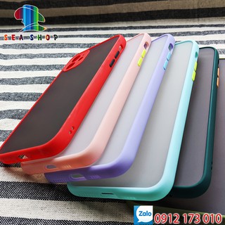 [BẢO VỆ CAMERA] Ốp lưng iPhone 11, 11 Pro, 11 Pro Max viền nhựa dẻo chống sốc, lưng mờ / Ốp lưng iP11 Pro siêu bền