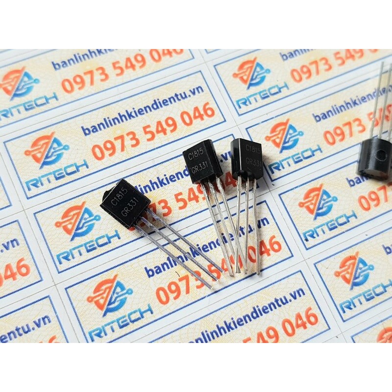 [Combo 25 con] 2SC1815 C1815 Transistor NPN 0.15A/60V TO-92