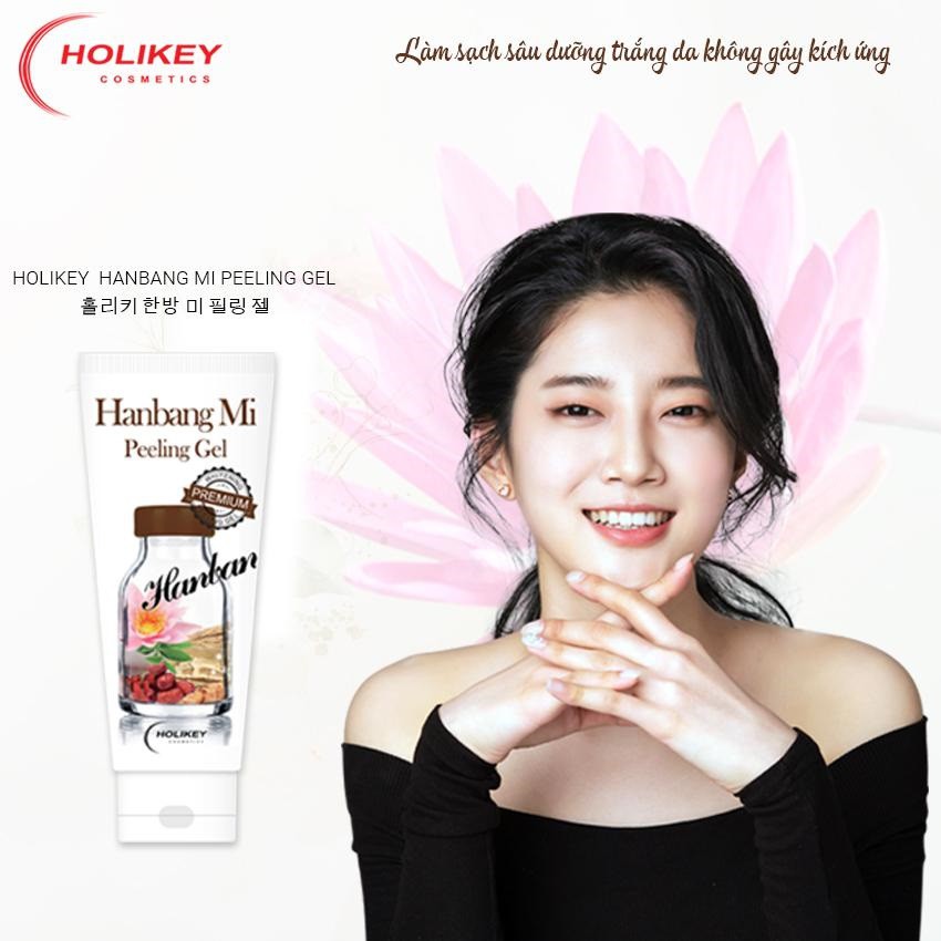Tẩy Tế Bào Chết Da Mặt Hàn Quốc Tại Nhà Cho Da Dầu Mụn Tự Nhiên Thuốc Bắc La Hán Đông Y Holikey Hanbang Mi Peeling Gel | BigBuy360 - bigbuy360.vn