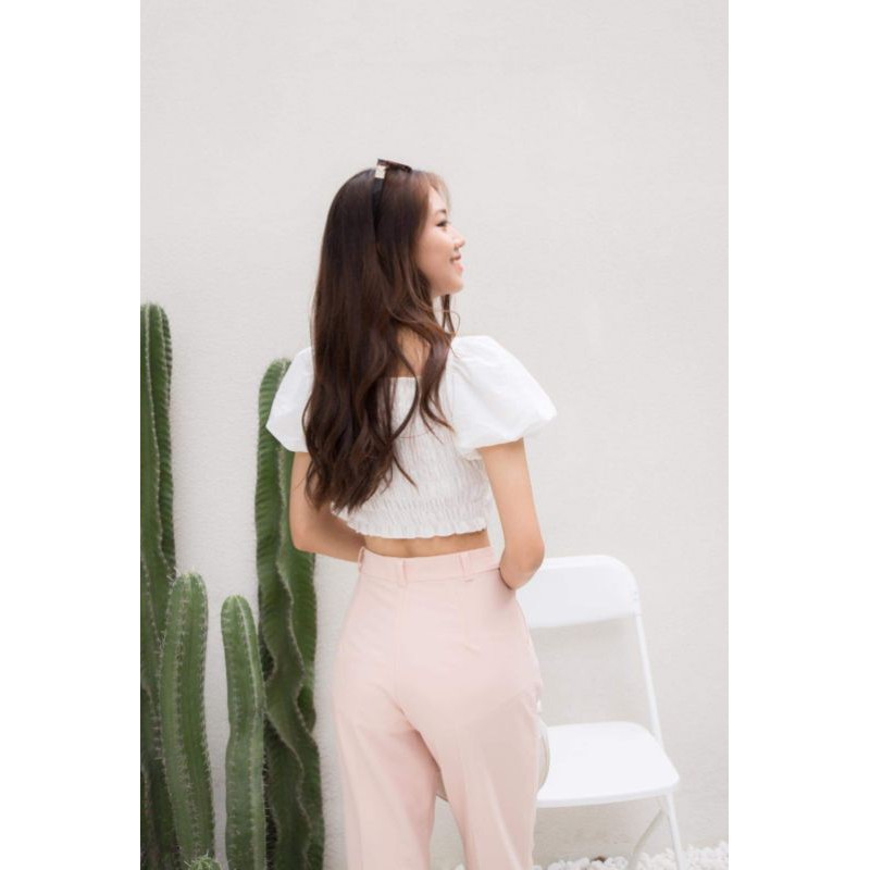 Quần WONDER HOUSE ống rộng dáng dài suông - Mango pant
