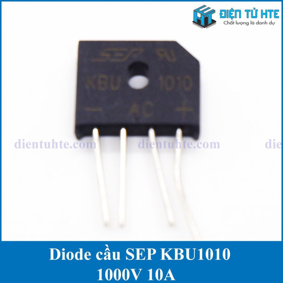 Diode chỉnh lưu cầu SEP KBU1010 1000V 10A [HTE Quy Nhơn CN2]